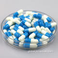 Blue White Empty Gelatin Capsule Size 0 Blue white empty capsule Supplier